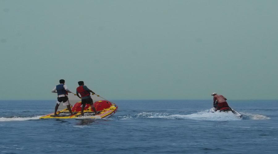 Water sports in Murud Janjira