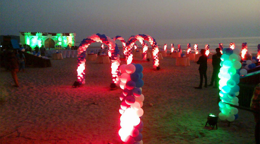 Tranquality beach wedding resort, ganpatipule