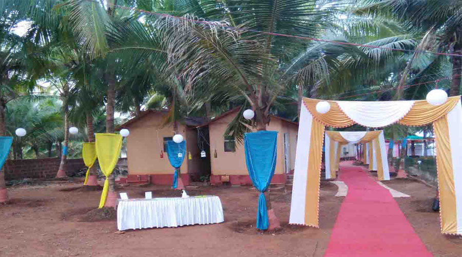 Tranquality beach wedding resort, ganpatipule