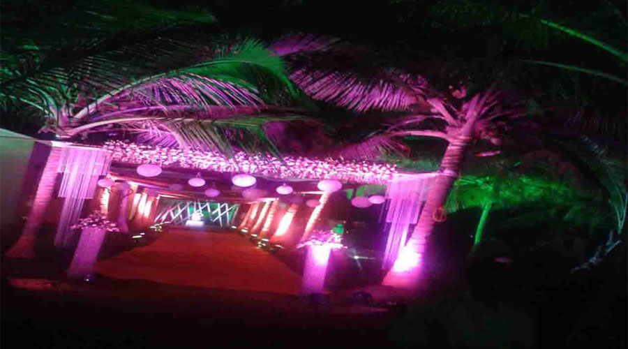 Tranquality beach wedding resort, ganpatipule