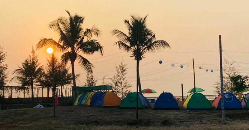 kashid beach camping