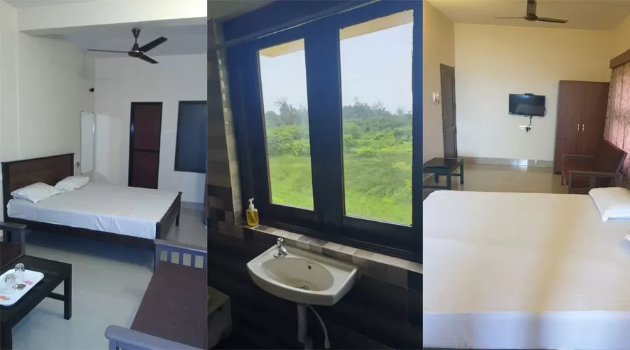 Double bedded room