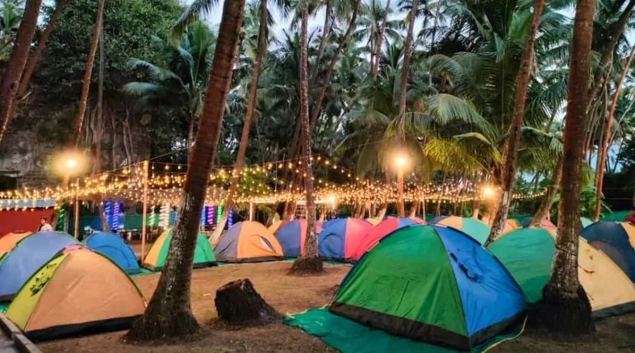 Tent by the bay Revdanda