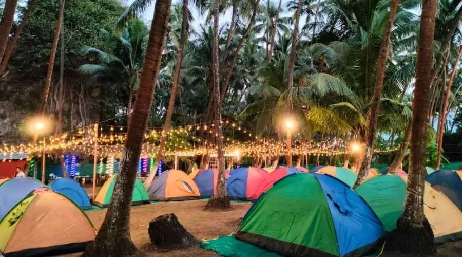 Tent by the bay Revdanda