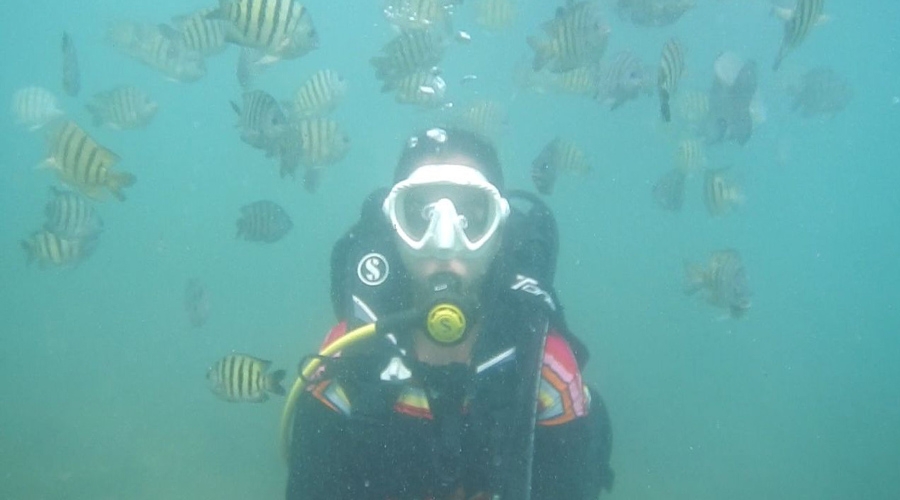Deep scuba diving package tarkarli