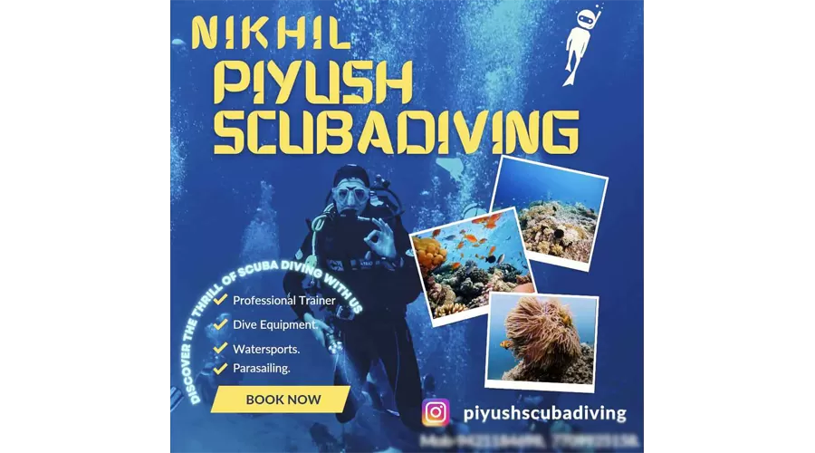 Nikhil piyush Scubadiving and watersports tarkarli