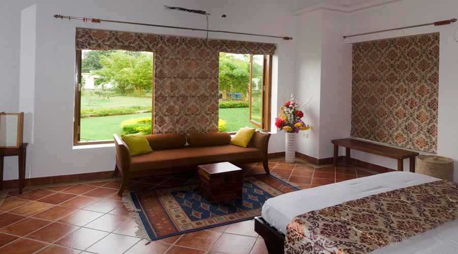 Master Bedroom with ac in alibaug