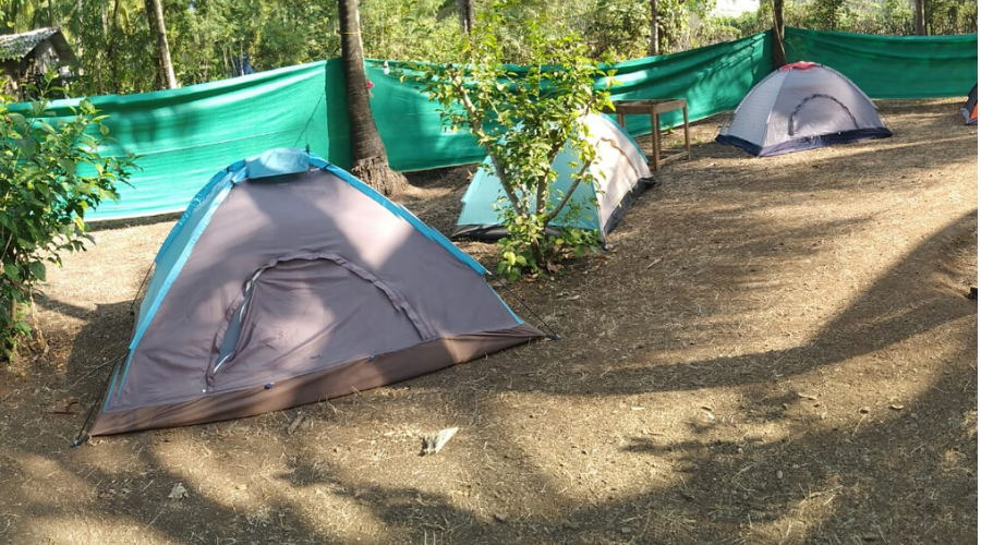 tent in kashid