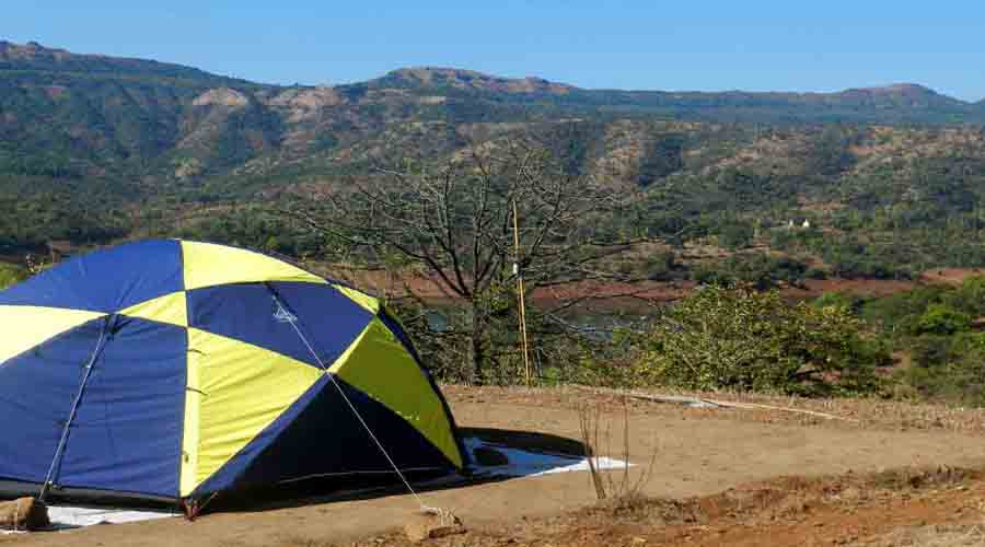 hill tent in tapola