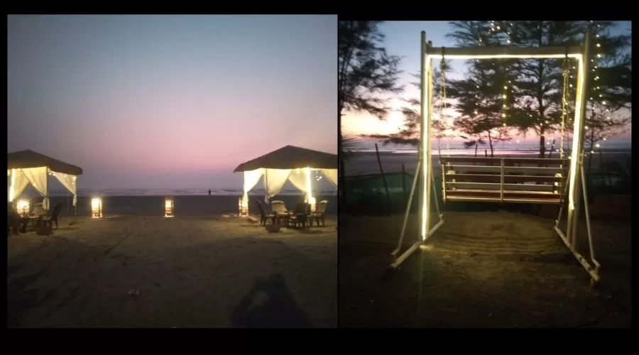 Salt Water beach resort Murud