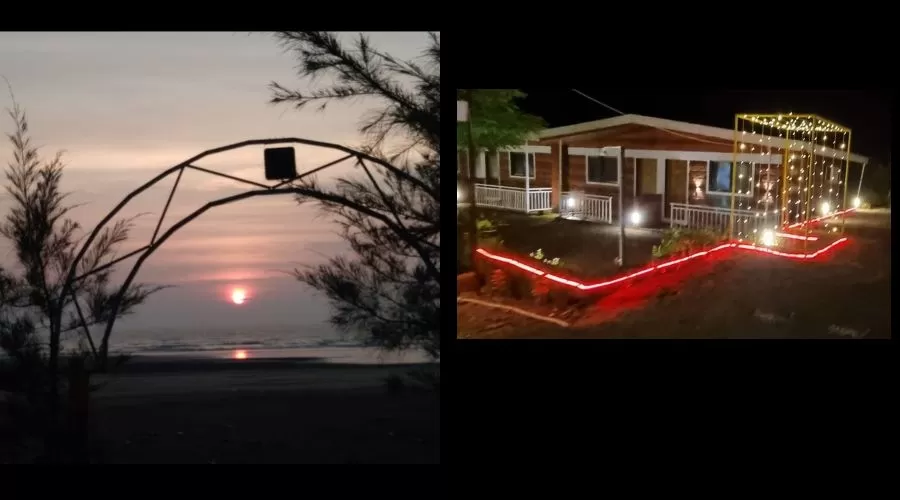 Salt Water beach resort Murud