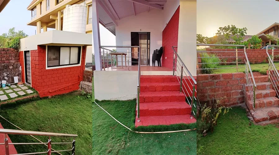 My Red Stone House Diveagar